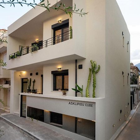 Asklipiou Cube - Kalamata Mediterranean Suites Ngoại thất bức ảnh